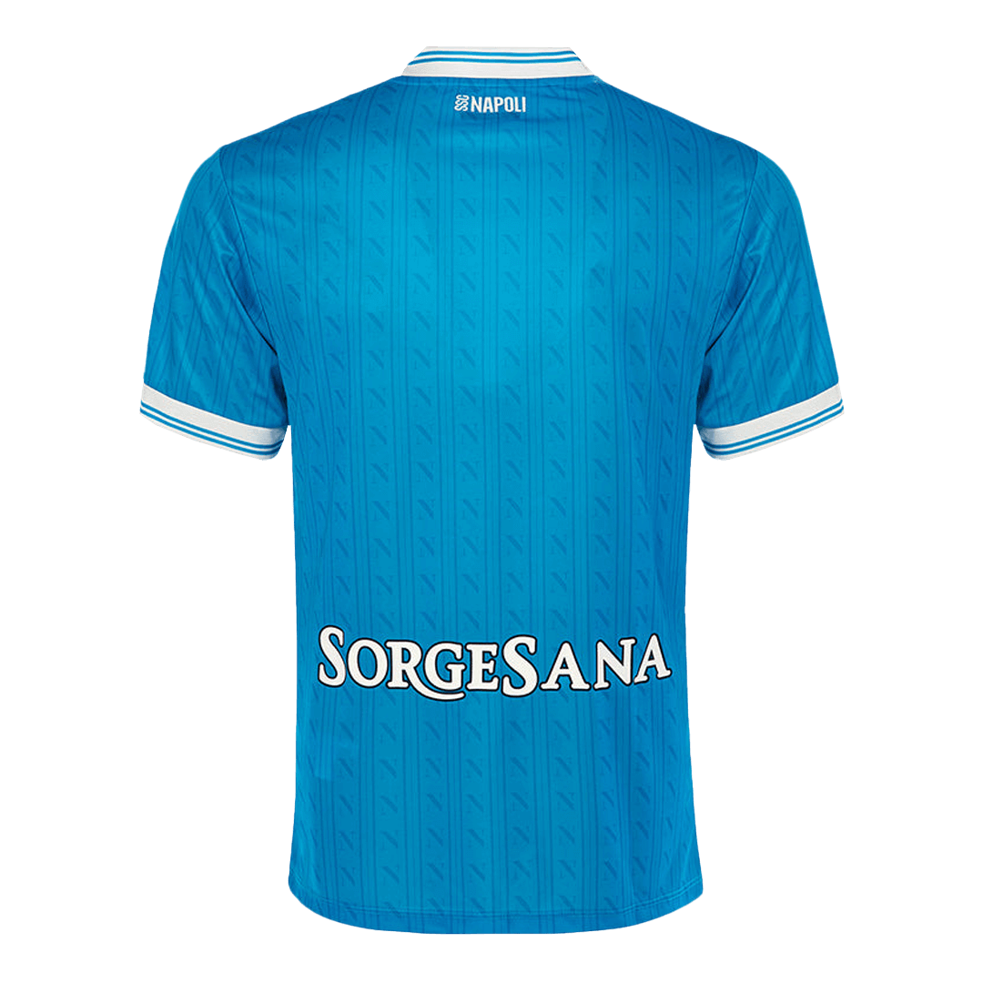 Napoli Thuisshirt 2025/26 Blauw Grote Maat