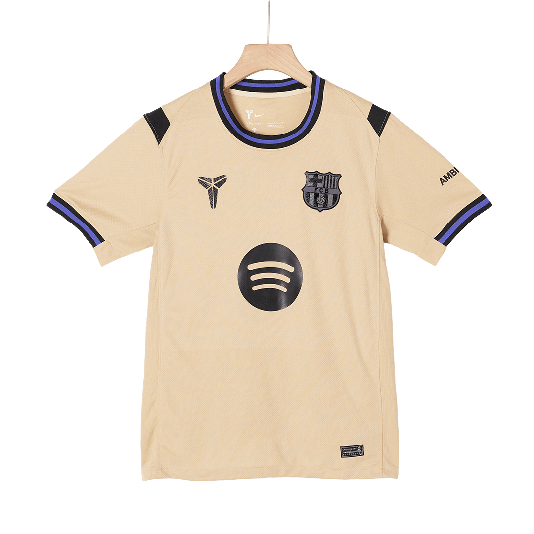 ROONY #28 Barcelone Extérieur Maillot 2025/26 Jaune