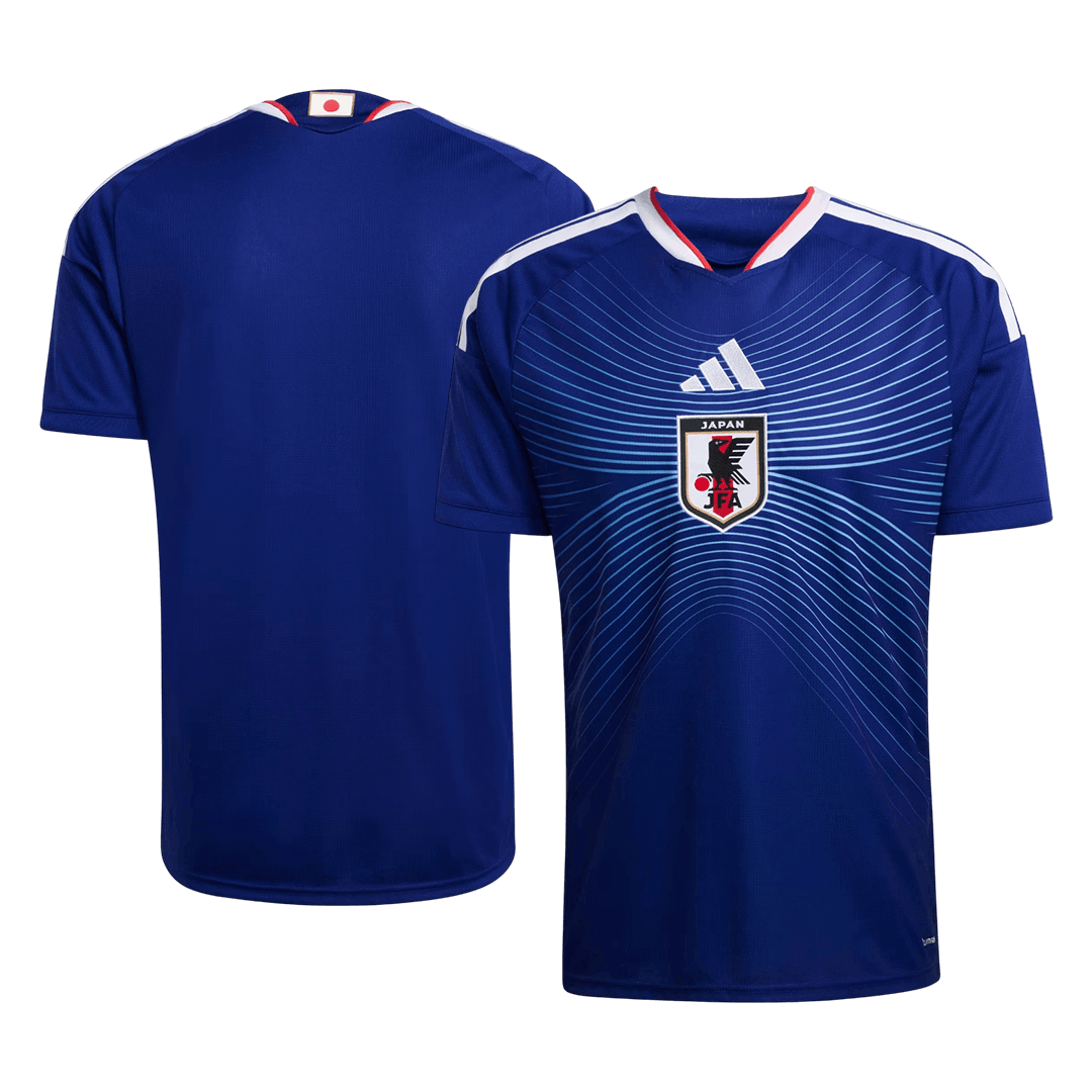 Japan Thuisshirt WK 2026 Donkerblauw Grote Maten