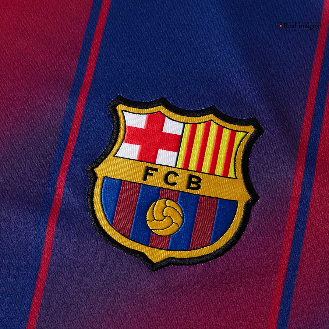 F.DE JONG #21 Barcelona Thuisshirt 2025/26 - UCL