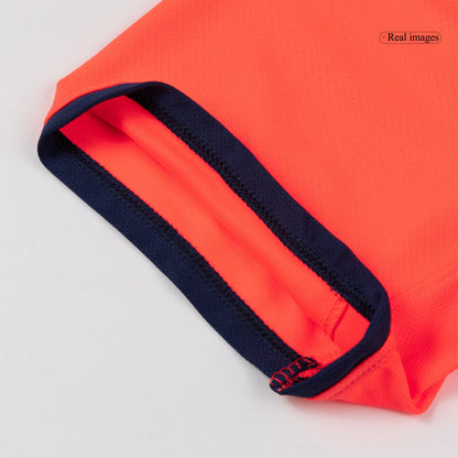 LEWANDOWSKI #9 Barcelone Third Maillot 2025/26 Orange - UCL
