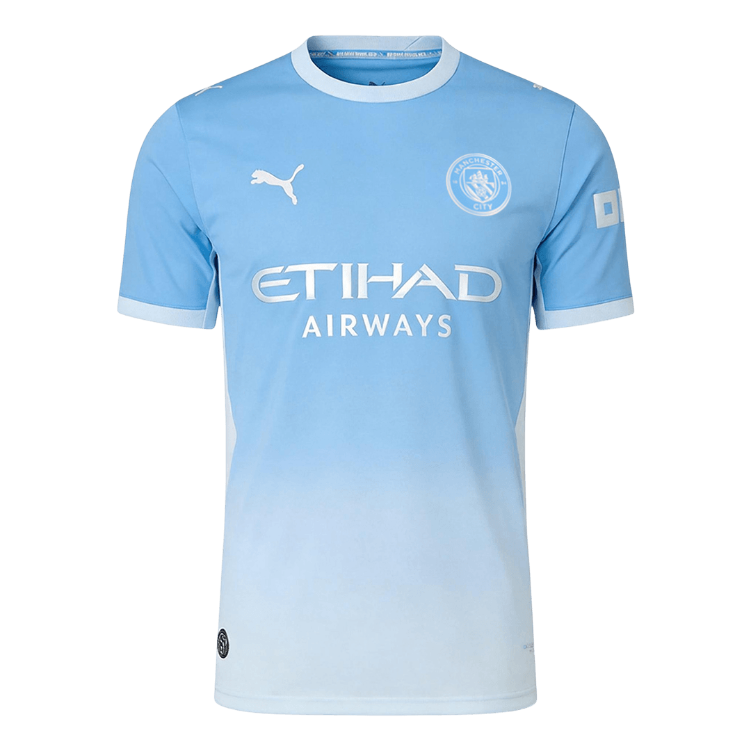 DOKU #11 Manchester City Domicile Maillot 2026/27 Bleu Joueur