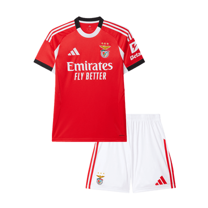 Vente Flash Lisbonne Domicile Maillot Kit 2025/26 Enfant Rouge