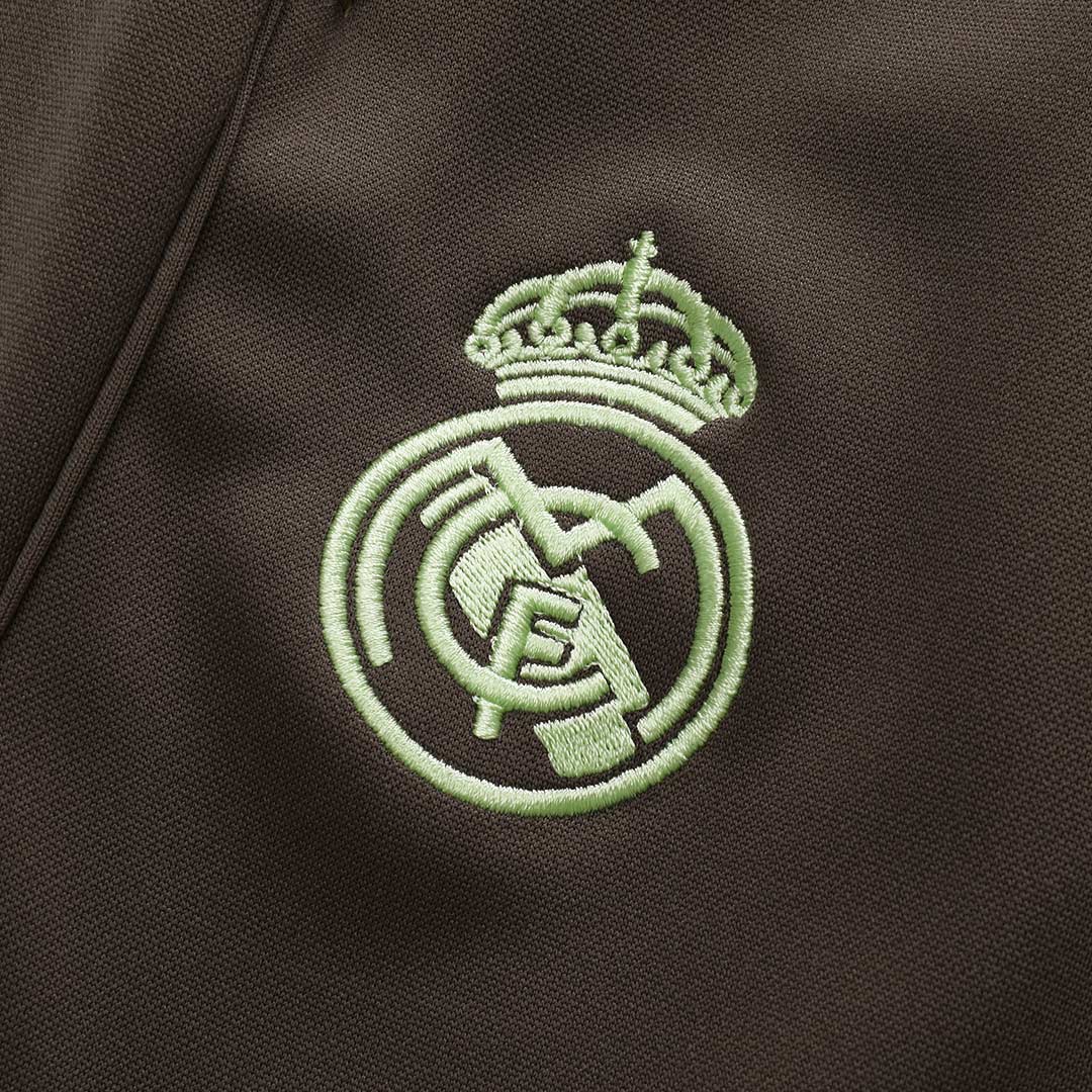 Real Madrid Sweatshirt Kit 2025/26 Kinder Groen