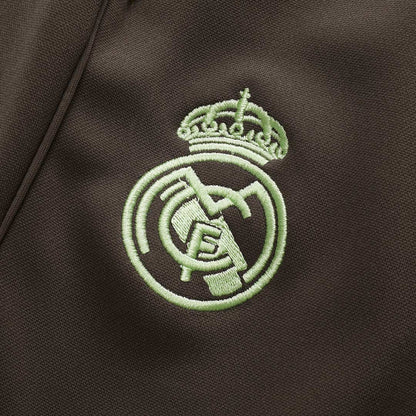 Real Madrid Sweatshirt Kit 2025/26 Kinder Groen