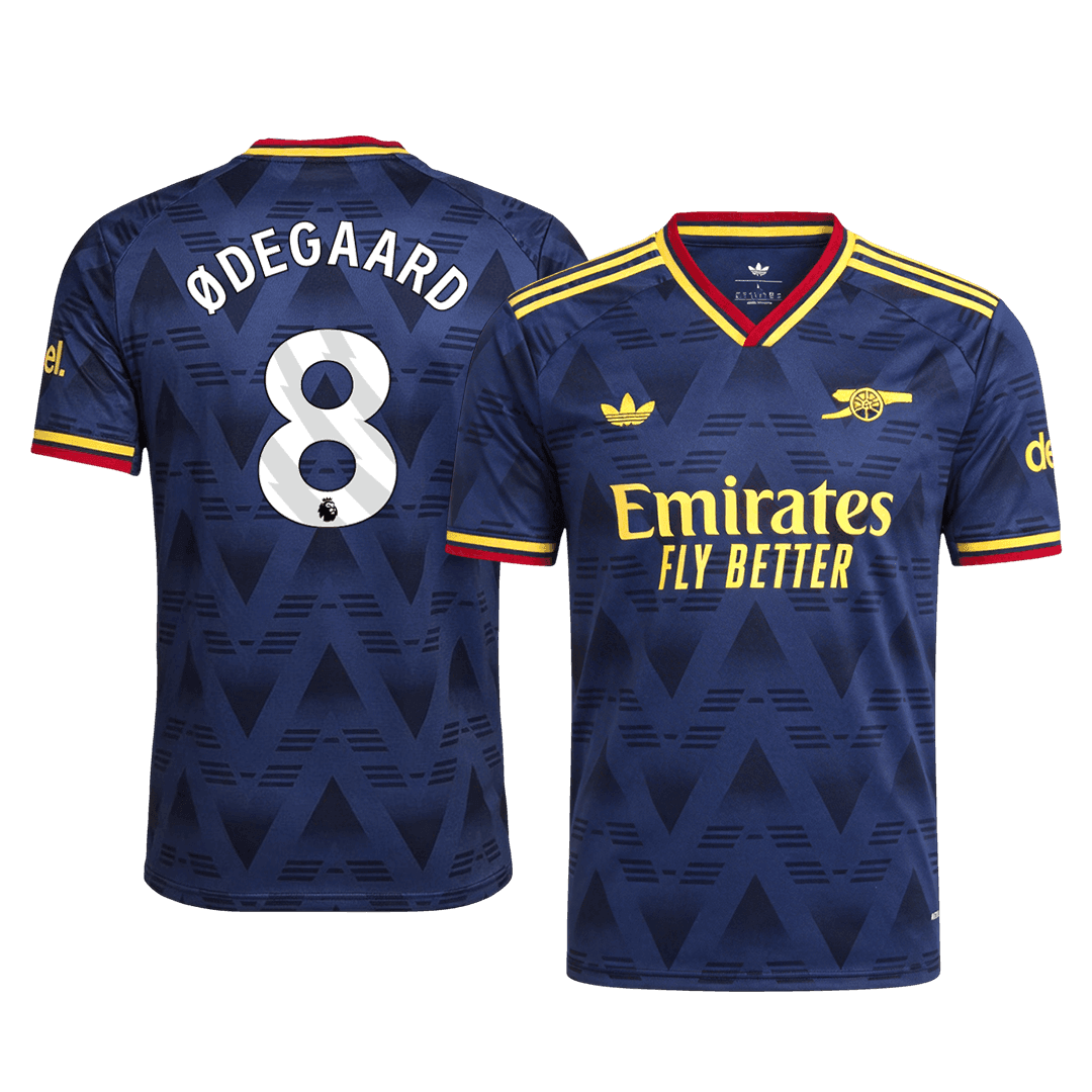 ØDEGAARD #8 Arsenal Extérieur Maillot 2026/27 Bleu marine Joueur