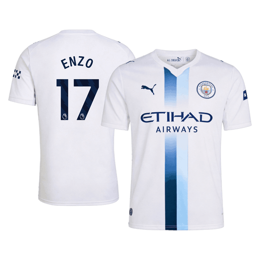 ENZO #17 Manchester City Third Maillot 2026/27 Blanc