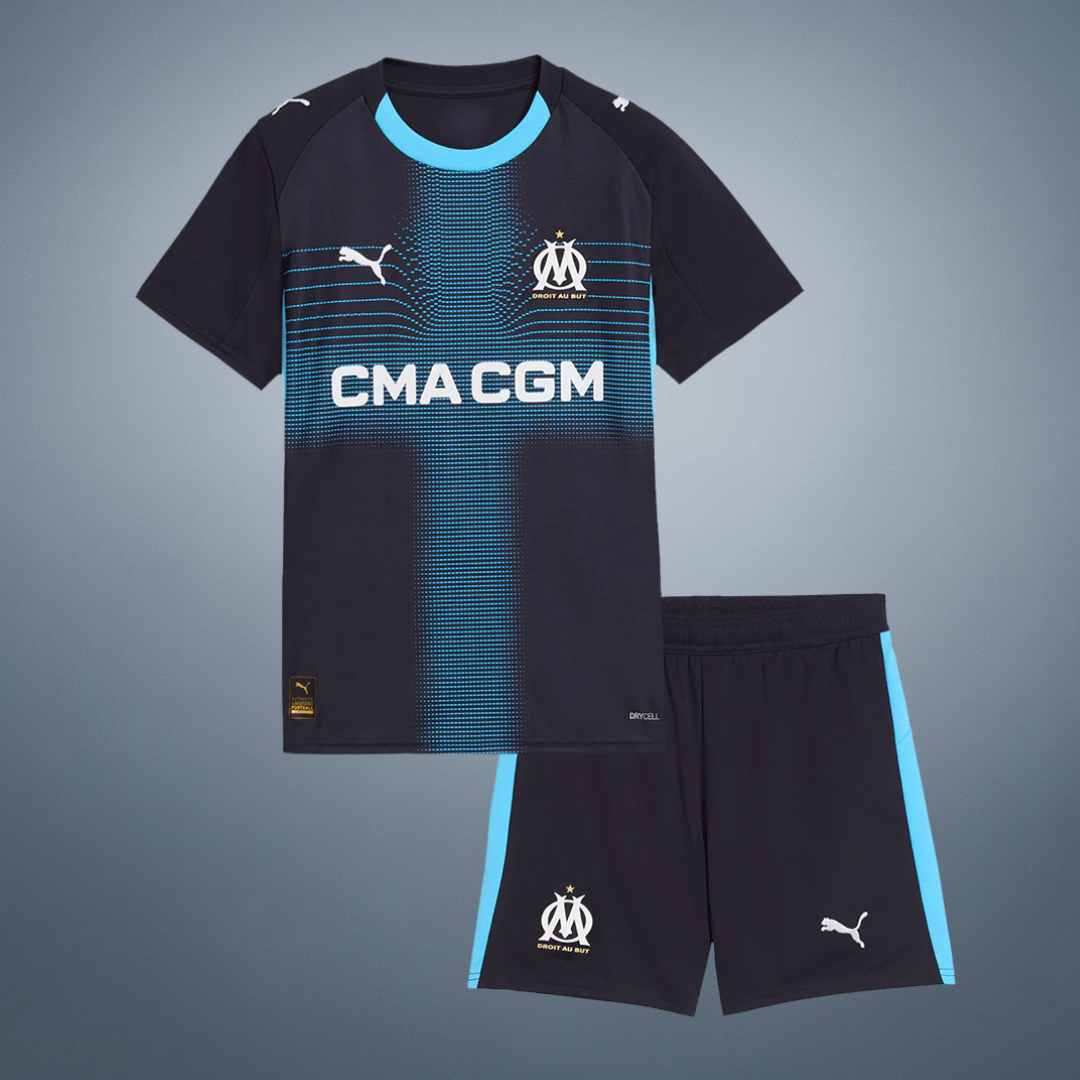 Olympique Marseille Uit Thuisshirt Kit 2025/26 Junior