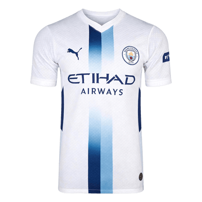 DOKU #11 Manchester City Third Maillot 2026/27 Blanc Joueur - UCL