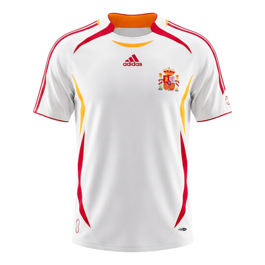 Retro Spanje Uitshirt 2006 Wit