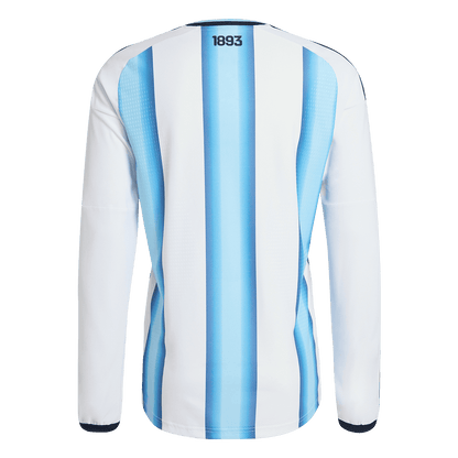 Argentinië Thuis tenue Lange Mouwen - WK 2026 Blauw&Wit