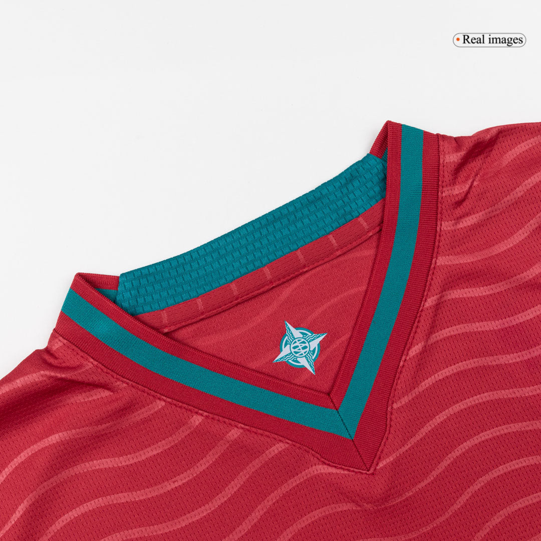 RÚBEN DIAS #4 Portugal Thuisshirt - WK 2026 Rood