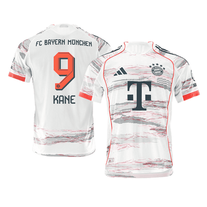 KANE #9 München Uitshirt 2025/26 Wit Speler
