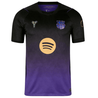 LAMINE YAMAL #10 Barcelone Extérieur Maillot 2026/27 Black/Purple Joueur - UCL