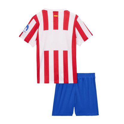Vente Flash Atlético Domicile Maillot Kit 2025/26 Enfant Red&White