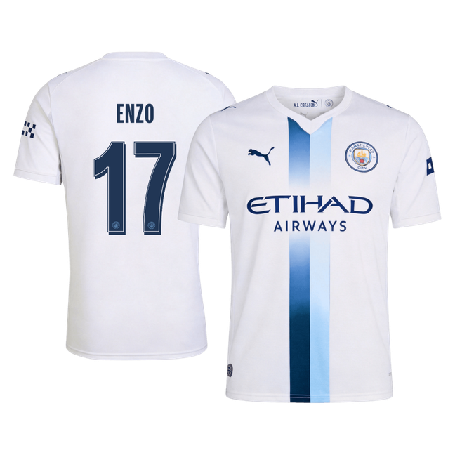 ENZO #17 Manchester City Third Maillot 2026/27 Blanc - UCL