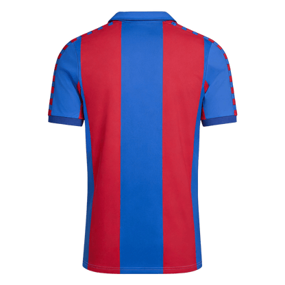 Retro FC Barcelona Thuisshirt 1980/82 Blauw&Granaatrood