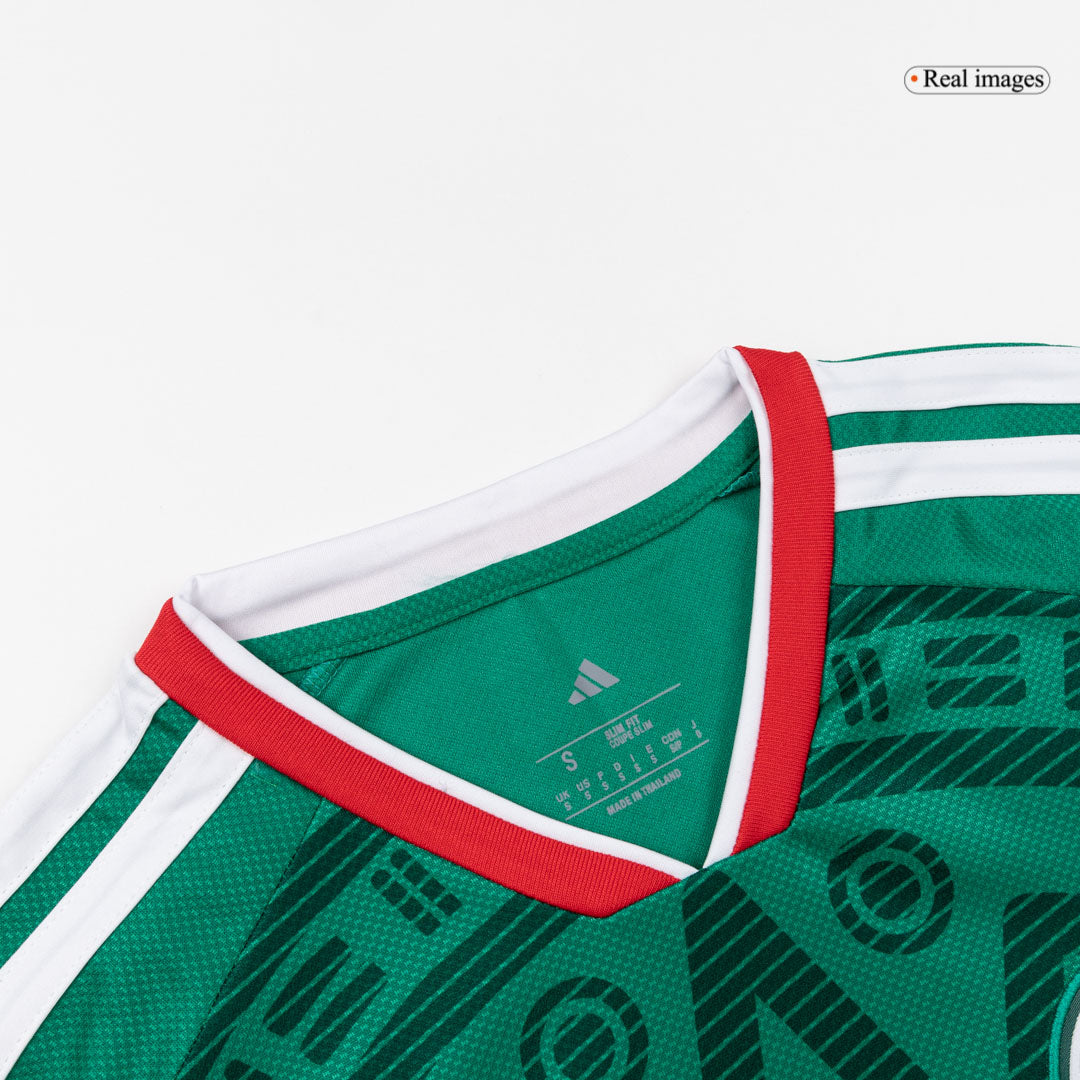 S. GIMÉNEZ #11 Mexico Thuisshirt - Wereldkampioenschap 2026 Groen