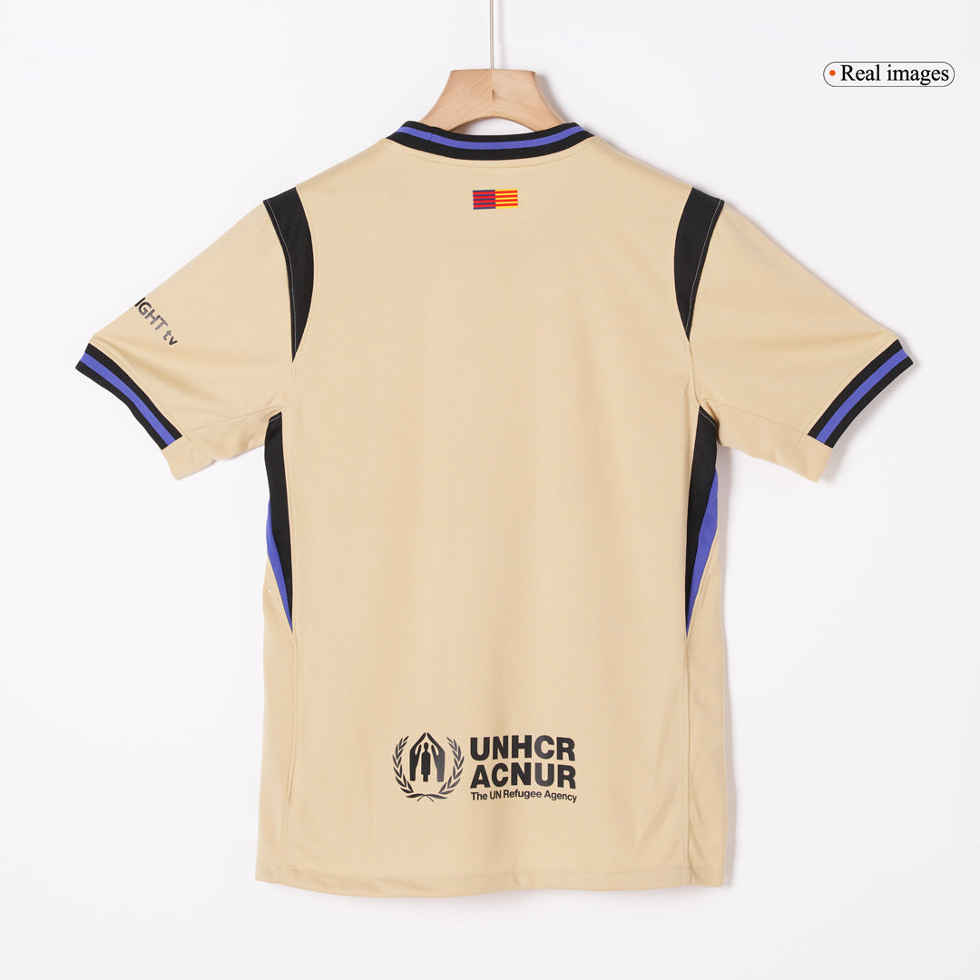 GAVI #6 Barcelone Extérieur Maillot 2025/26 Jaune - UCL