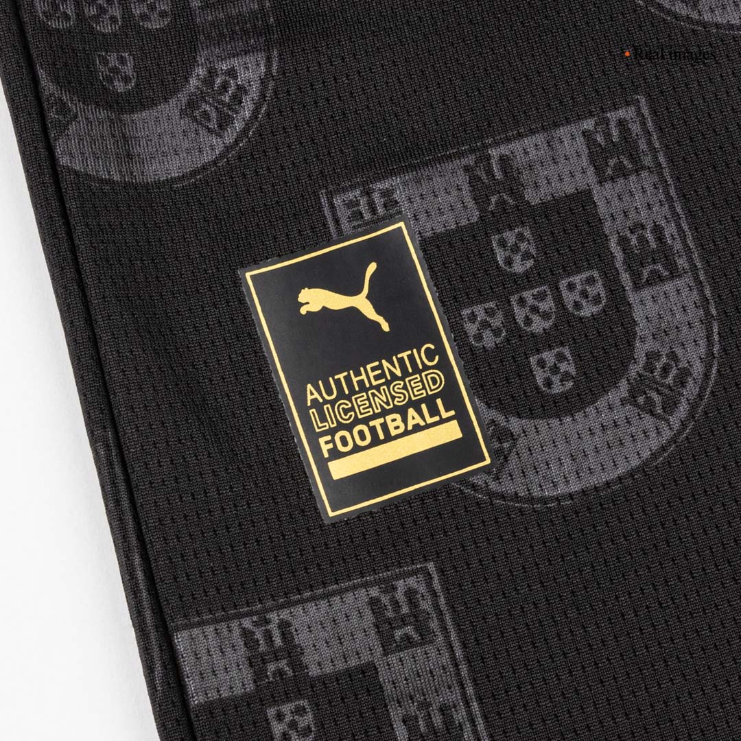 Portugal Maillot Coupe du Monde 2026 Noir Grande Taille
