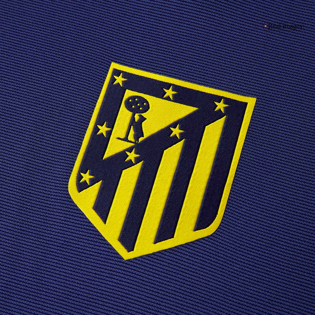 GRIEZMANN #7 Atlético Uitshirt 2025/26 Marineblauw