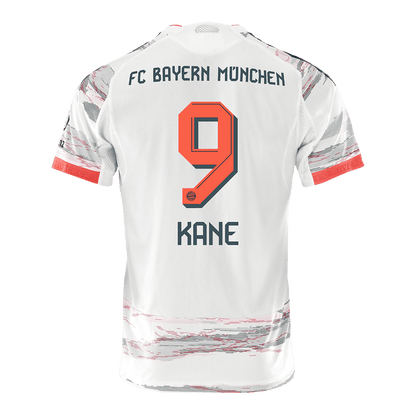 KANE #9 München Uitshirt 2025/26 Wit Speler