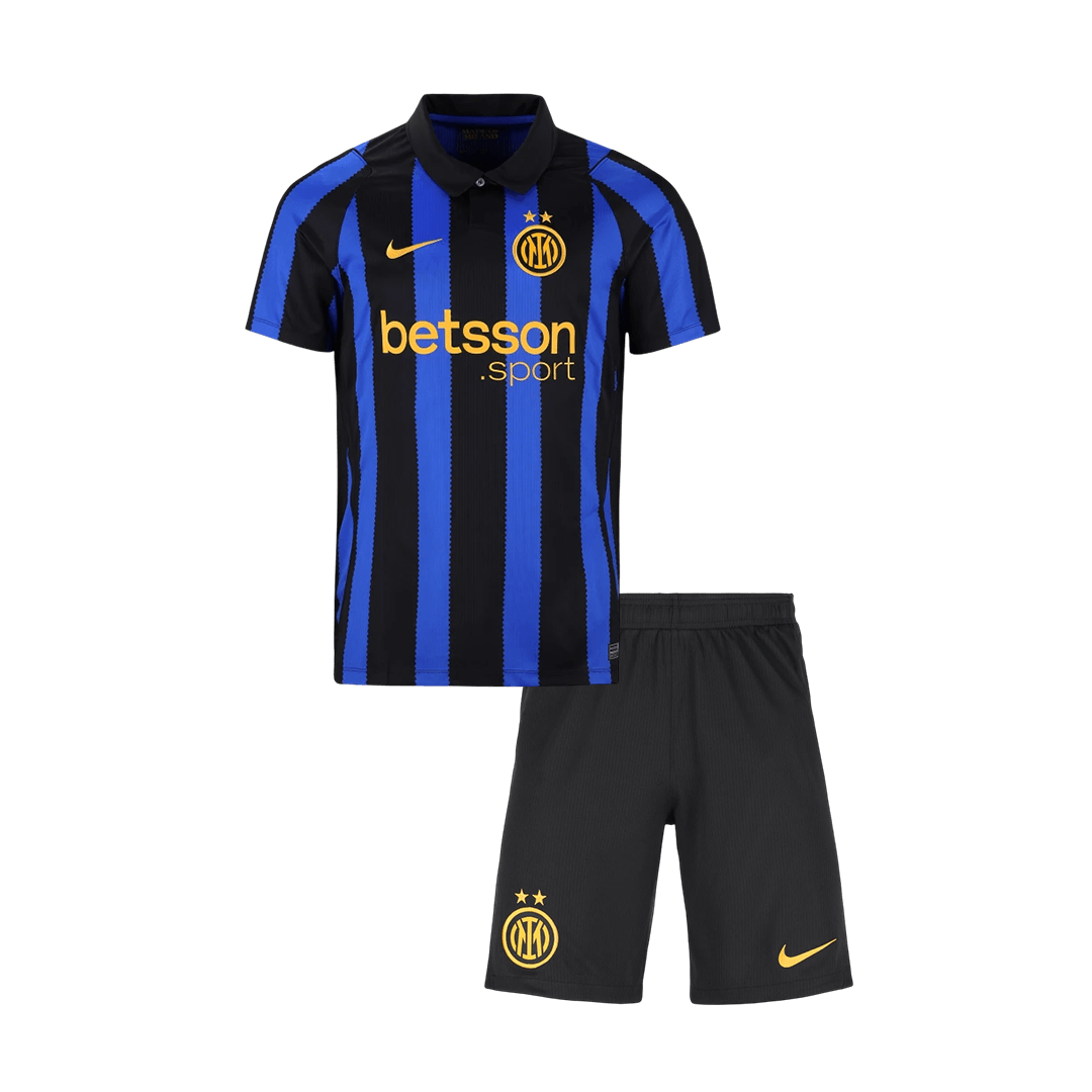 Inter Milan Domicile Maillot Kit 2026/27 Enfant Blue&Black