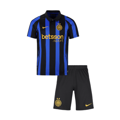 Inter Milan Domicile Maillot Kit 2026/27 Enfant Blue&Black