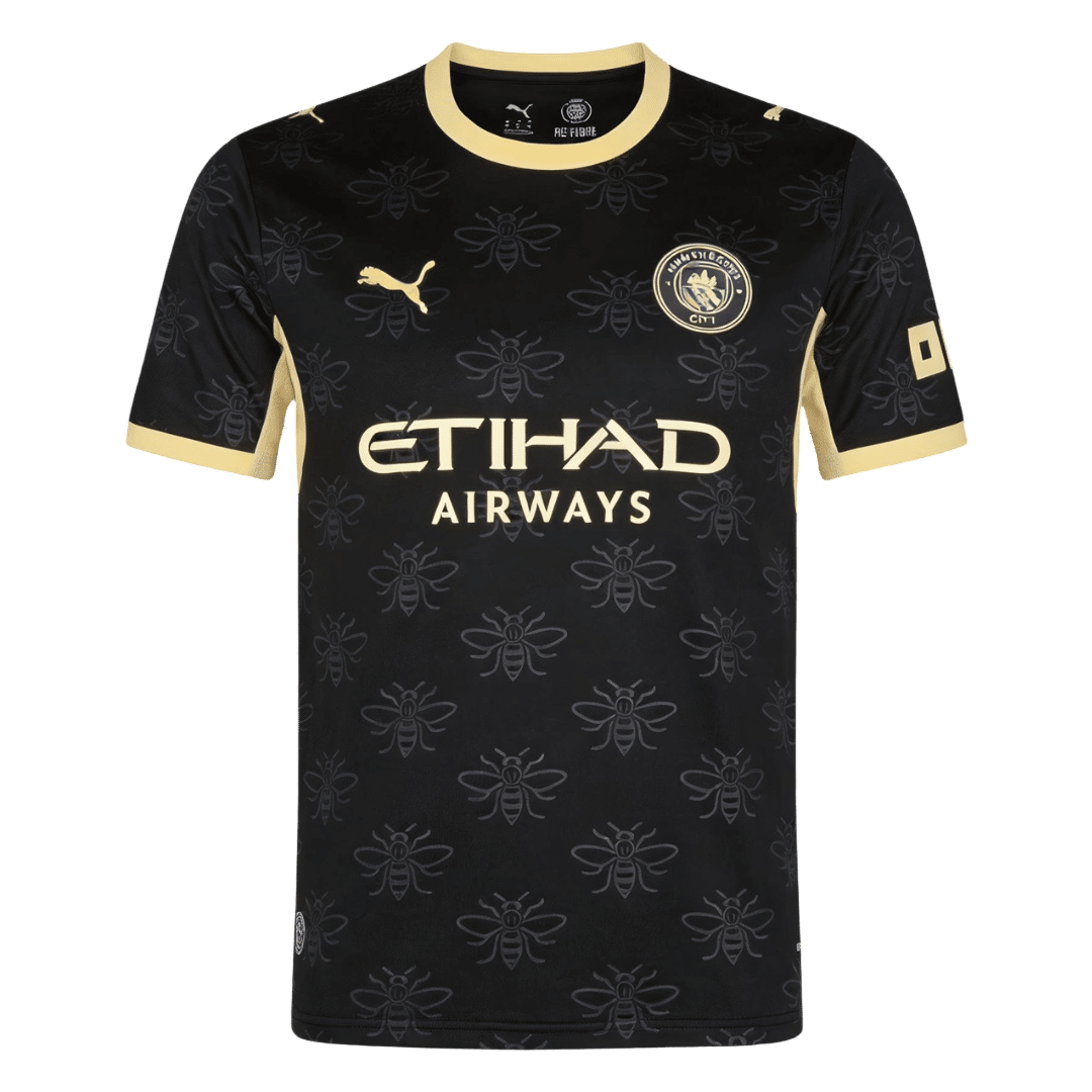 ENZO #17 Manchester City Extérieur Maillot 2026/27 Noir - UCL
