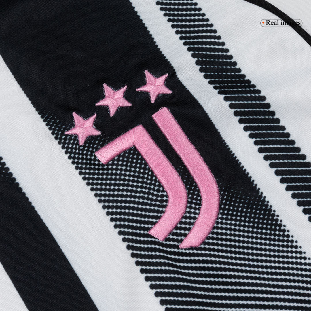 Juventus Thuisshirt Lange Mouwen 2025/26 Zwart&Wit