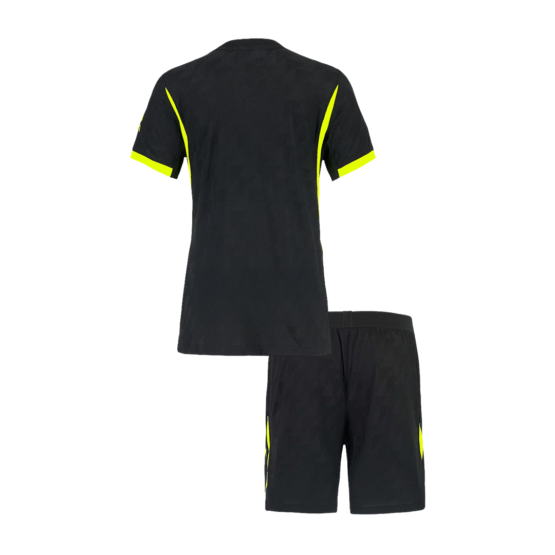Atlético Extérieur Maillot Kit 2026/27 Enfant Noir