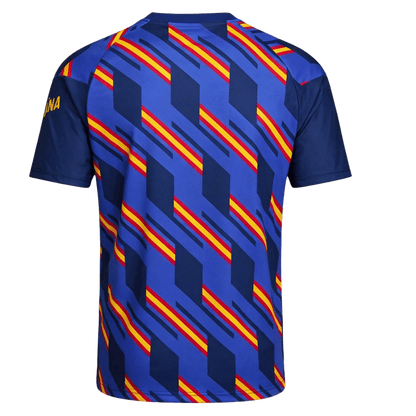 Spanje Pre-Match Shirt - Wereldkampioenschap 2026 Donkerblauw