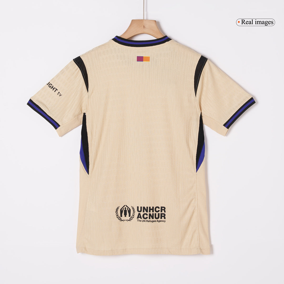ROONY #19 Barcelona Uitshirt 2025/26 Geel Speler - UCL