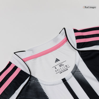 Juventus Thuisshirt Lange Mouwen 2025/26 Zwart&Wit