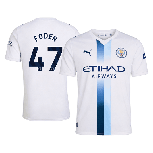 FODEN #47 Manchester City Third Maillot 2026/27 Blanc