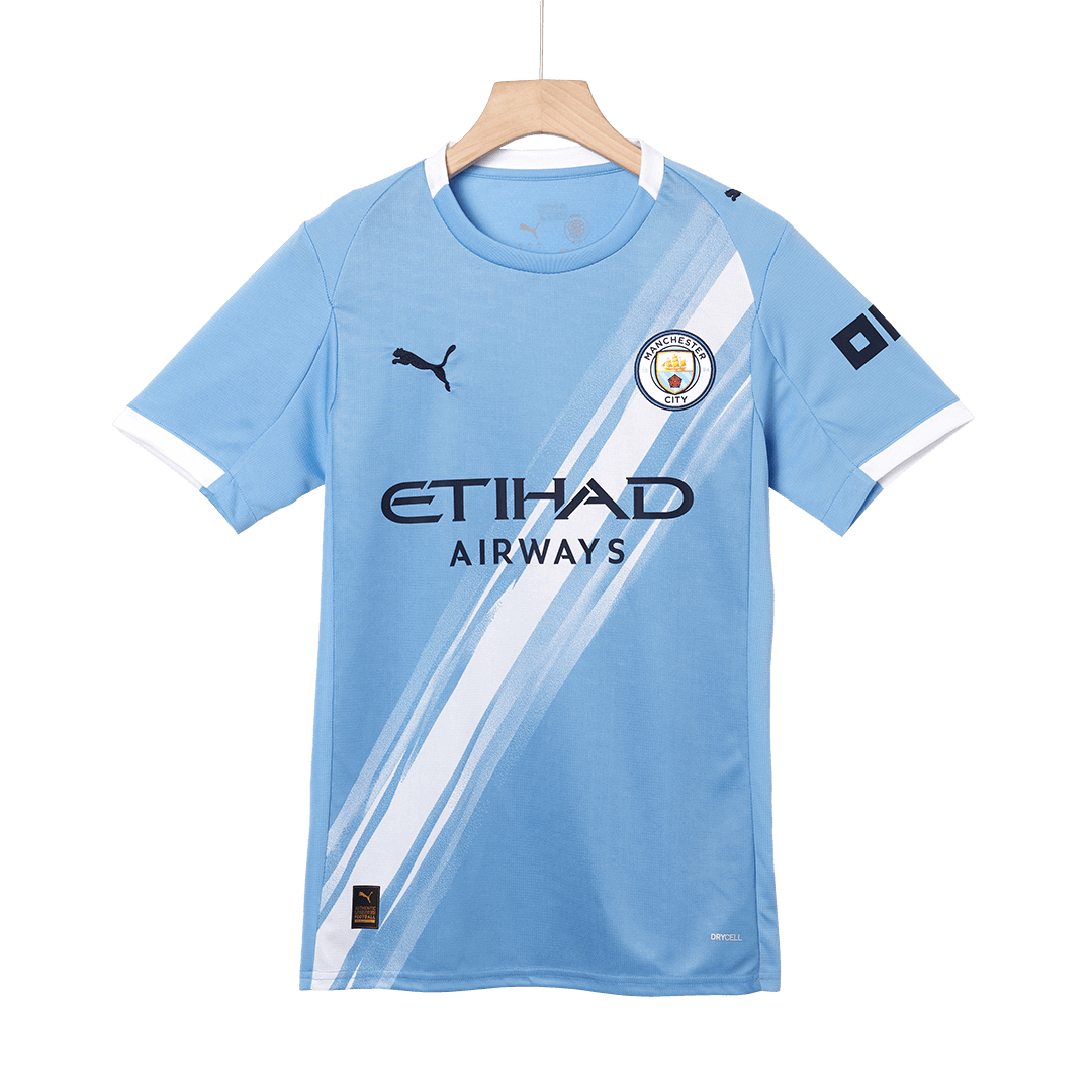 RODRIGO #16 Manchester City Thuisshirt 2025/26 Grote Maten