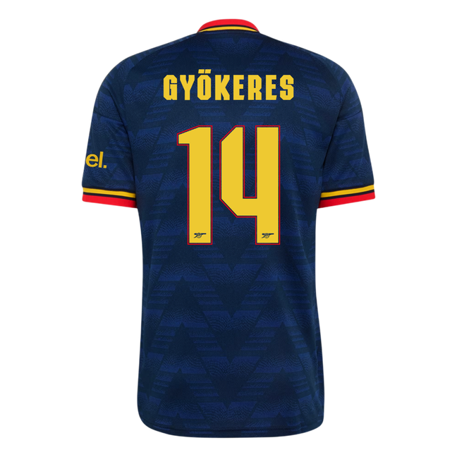 GYÖKERES #14 Arsenal Extérieur Maillot 2026/27 Bleu marine - UCL