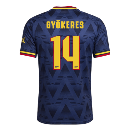 GYÖKERES #14 Arsenal Extérieur Maillot 2026/27 Bleu marine Joueur - UCL