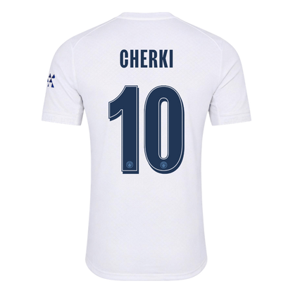 CHERKI #10 Manchester City Third Maillot 2026/27 Blanc Joueur - UCL
