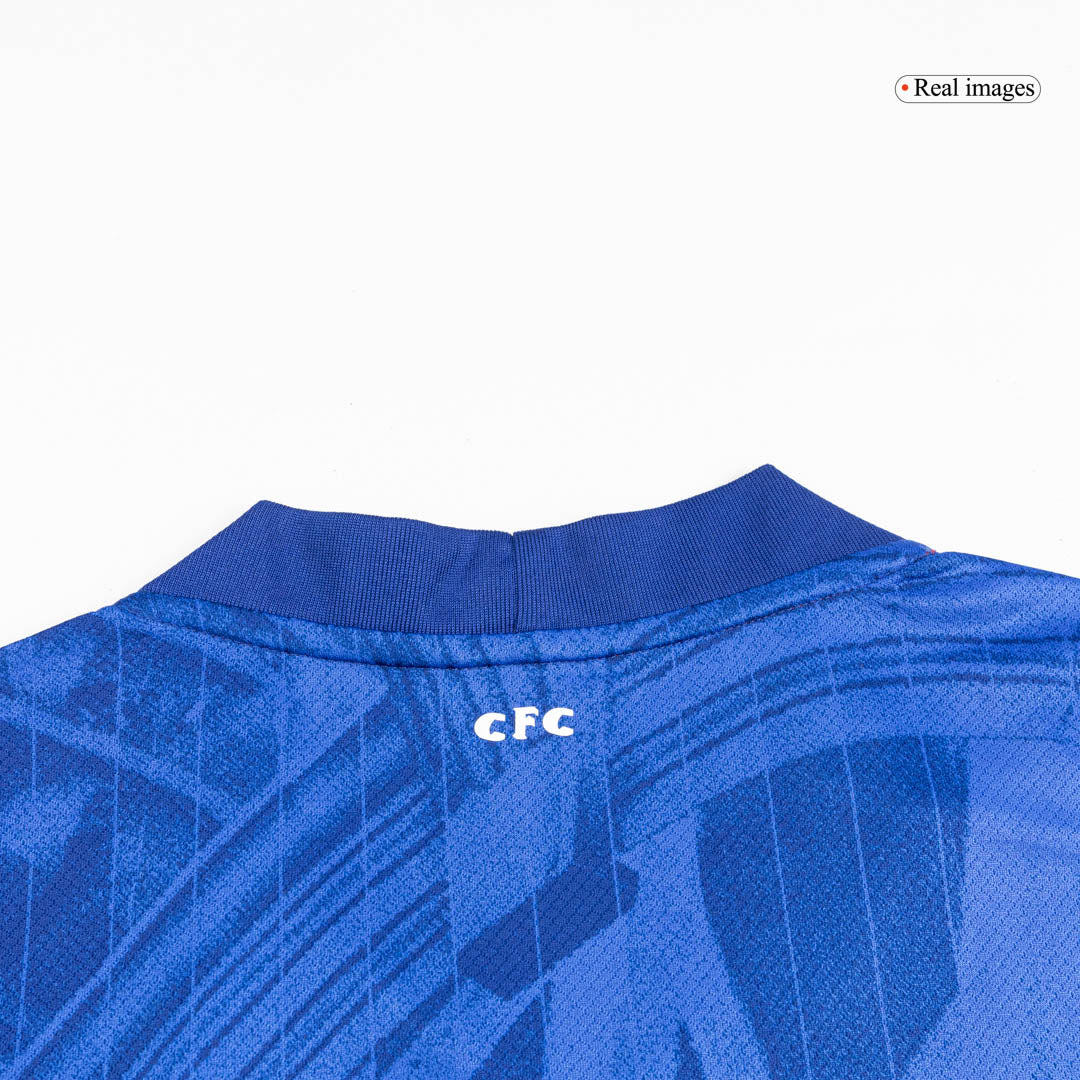 GARNACHO #49 Chelsea Thuisshirt 2025/26 Blauw - Super