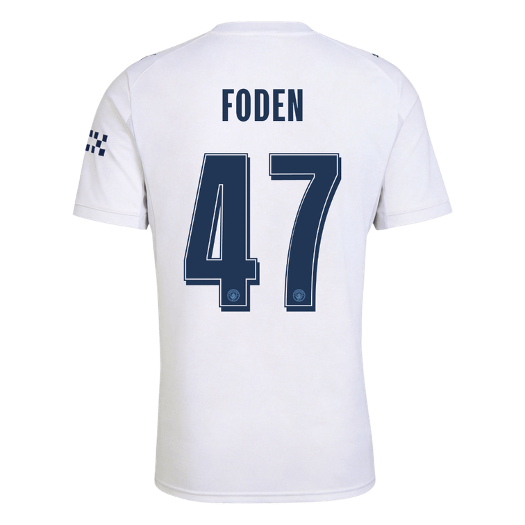 FODEN #47 Manchester City Third Maillot 2026/27 Blanc - UCL
