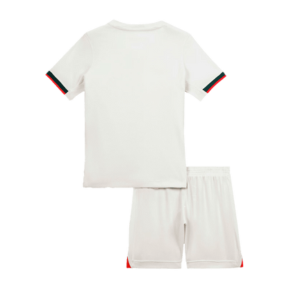 Vente Flash Chelsea Extérieur Maillot Kit 2025/26 Enfant Blanc