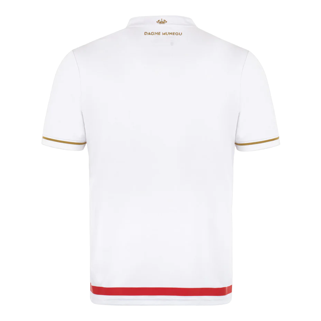 Monaco Thuisshirt 2025/26 Rood-Wit