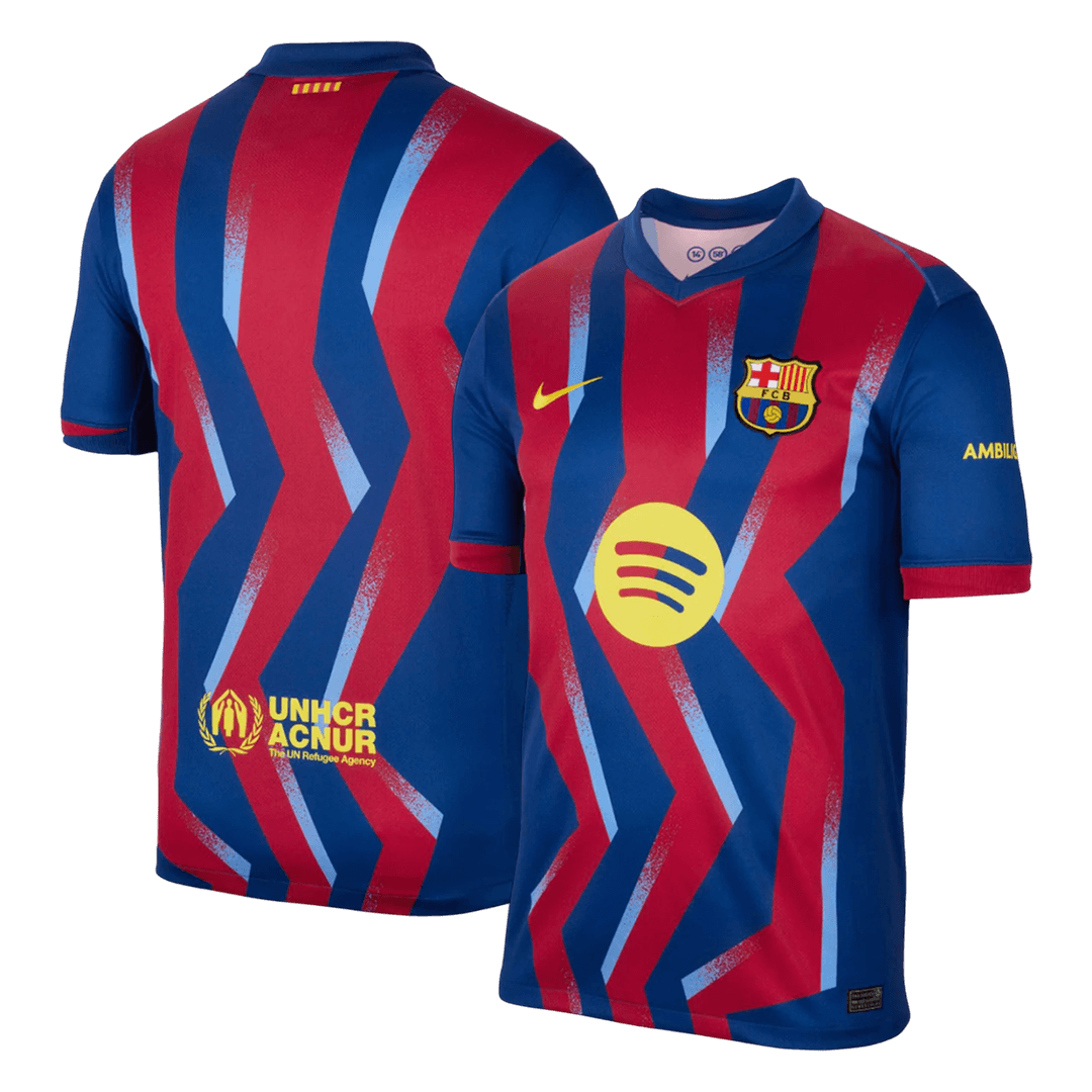 Barcelona Thuisshirt 2025/26 Rood & Blauw Grote Maat