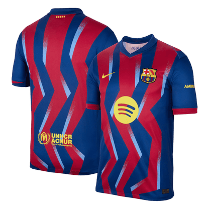 Barcelona Thuisshirt 2025/26 Rood & Blauw Grote Maat