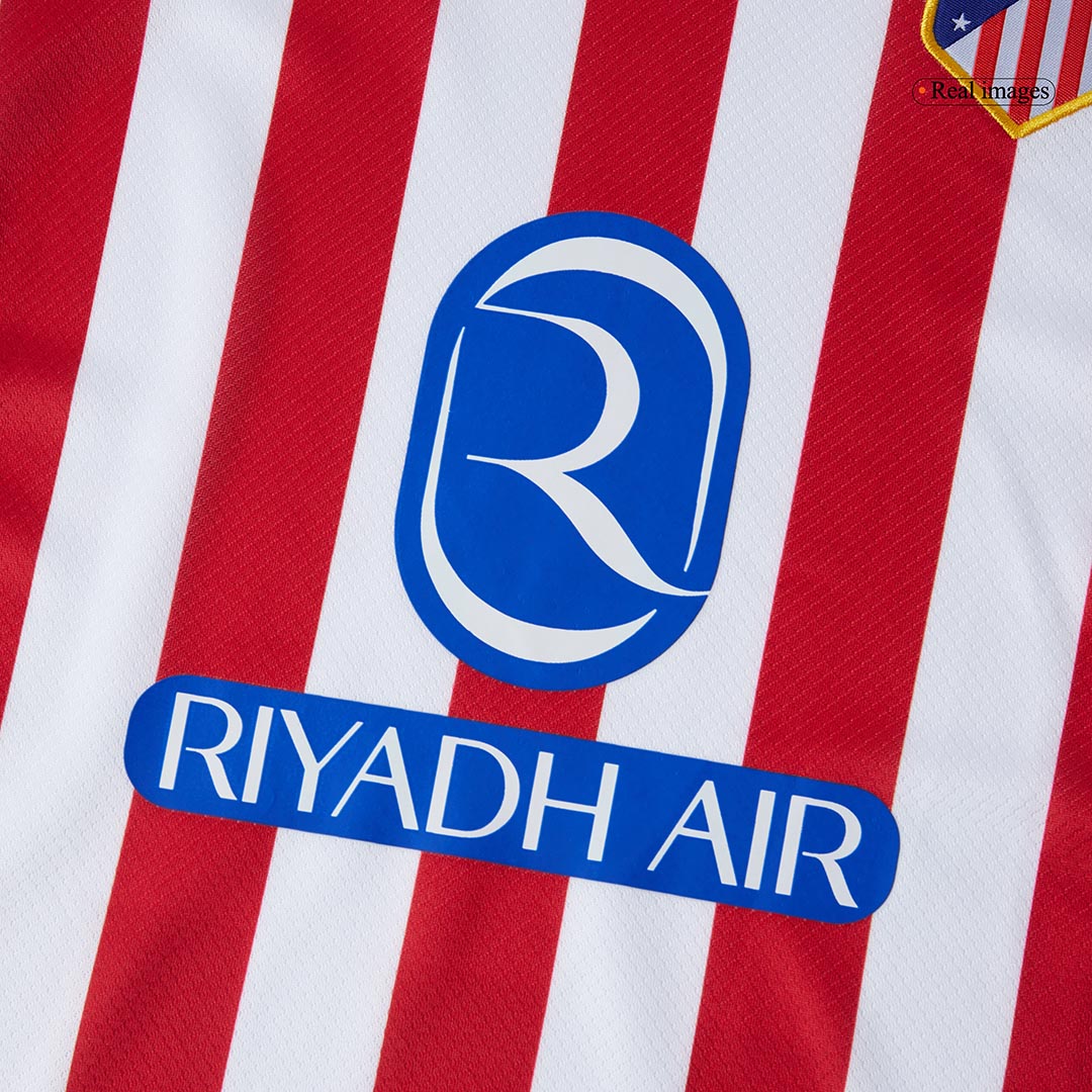 Vente Flash Atlético Domicile Maillot Kit 2025/26 Enfant Red&White